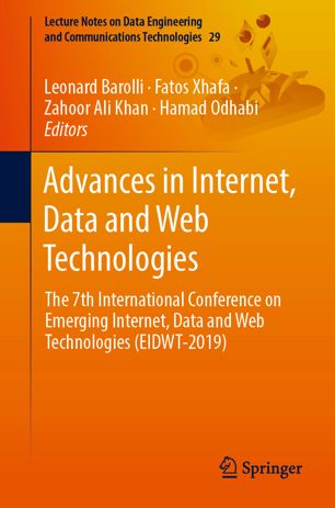 Advances in Internet Data and Web Technologies