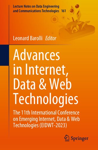 Advances in Internet Data &amp Web Technologies